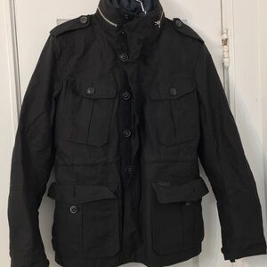 Burberry Brit Fitted Men's Black Jacket . Size medium M